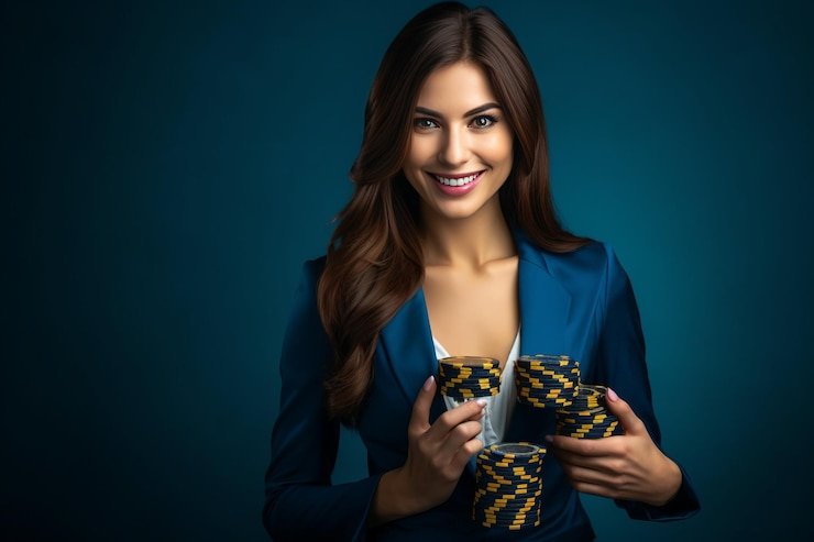 Pengguna sedang login menggunakan ponsel cerdas dengan tampilan modern di aplikasi hiburan online